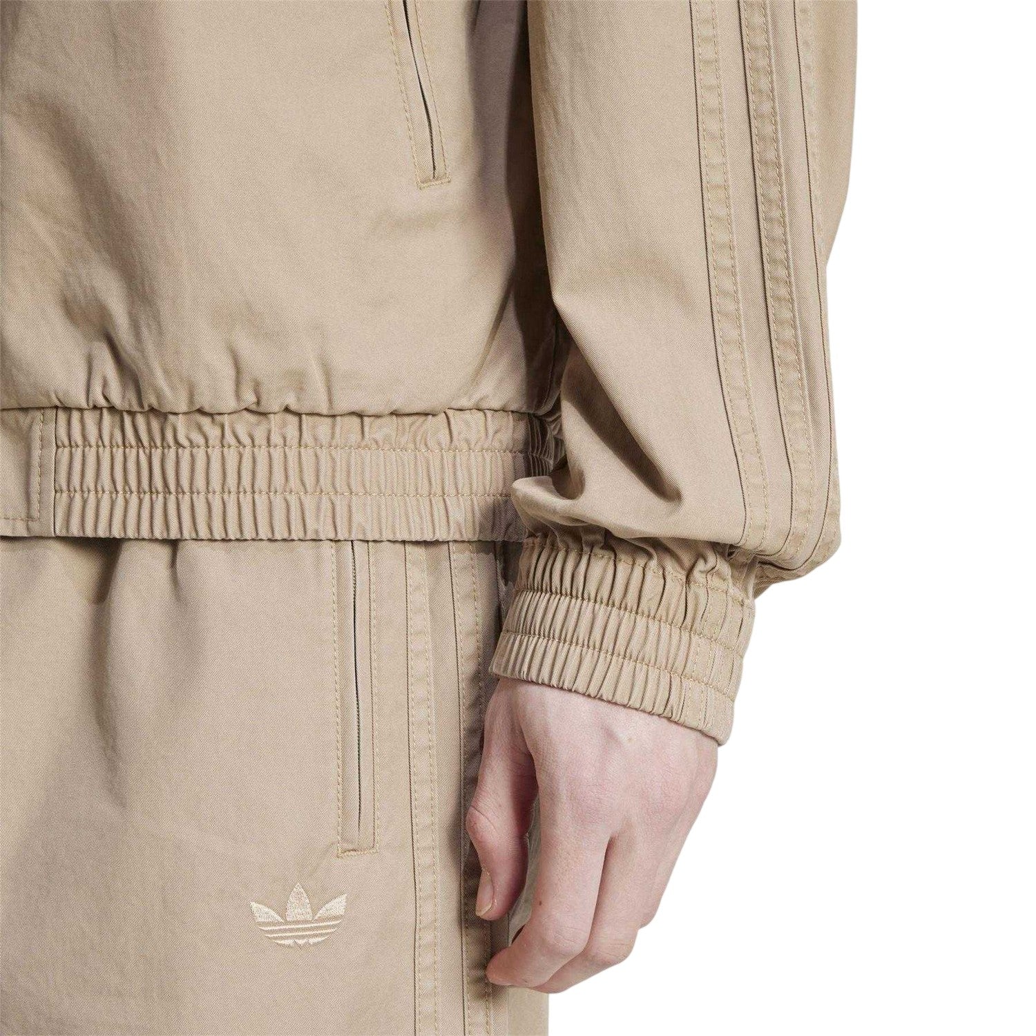 Brown - Lifestyle - Adidas Mens Firebird Three Strikes Track Jacket