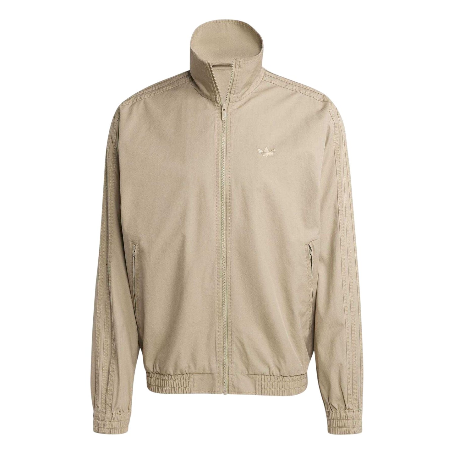 Brown - Front - Adidas Mens Firebird Three Strikes Track Jacket