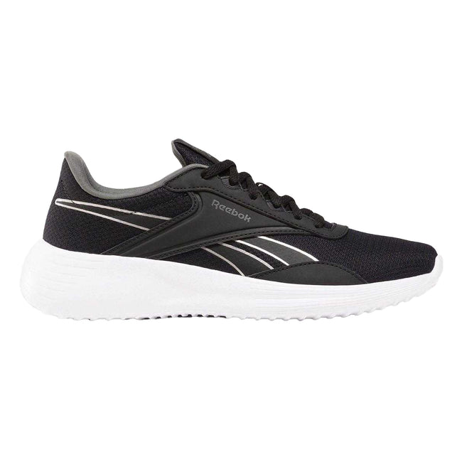 Black-White - Side - Reebok Womens-Ladies Lite 4 Trainers