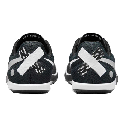 Black-Metallic - Back - Nike Womens-Ladies Zoom Rival Waff Trainers