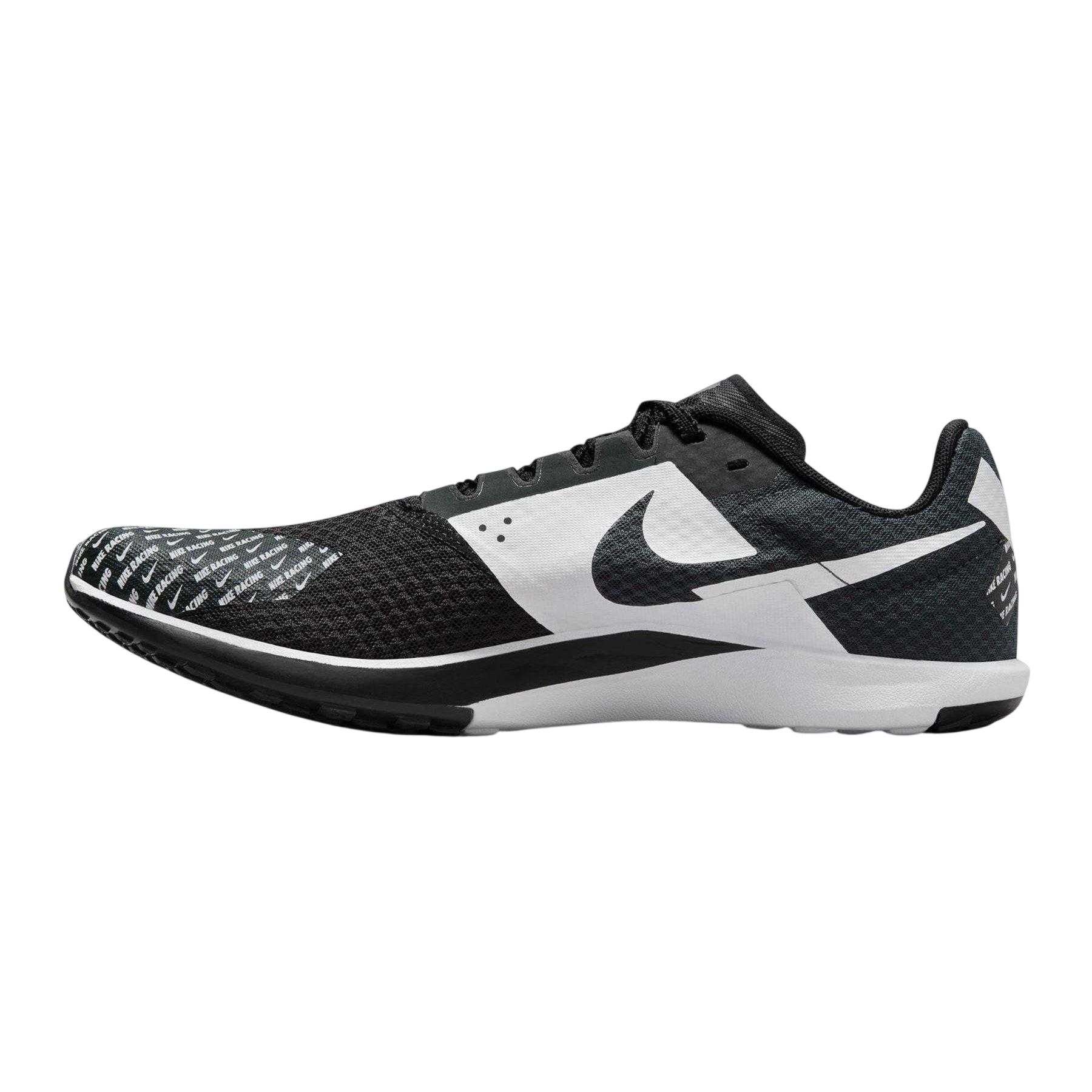 Black-Metallic - Side - Nike Womens-Ladies Zoom Rival Waff Trainers