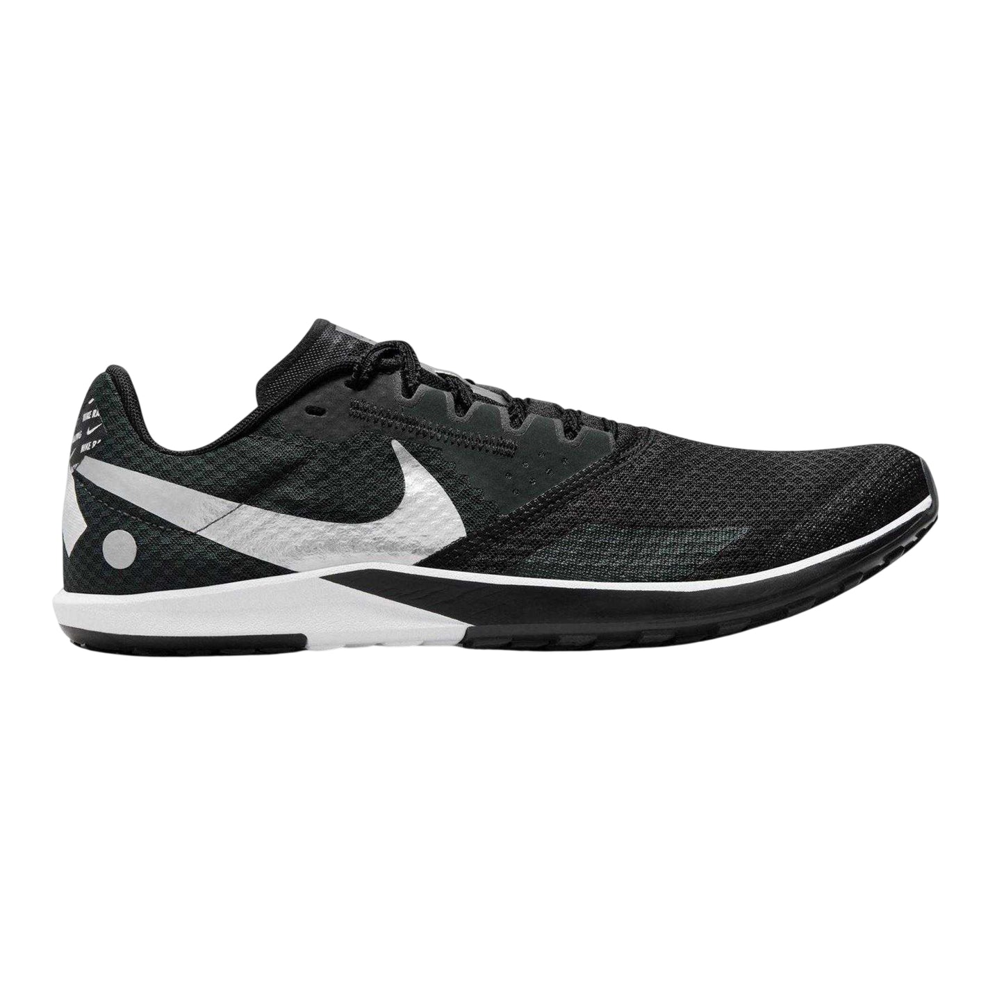 Black-Metallic - Front - Nike Womens-Ladies Zoom Rival Waff Trainers