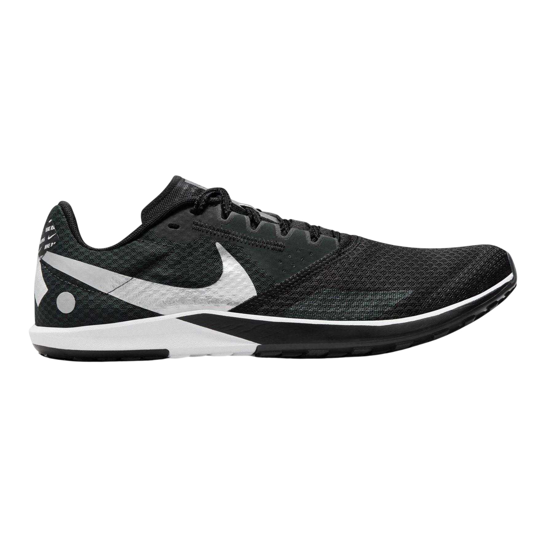 Black-Metallic - Front - Nike Womens-Ladies Zoom Rival Waff Trainers