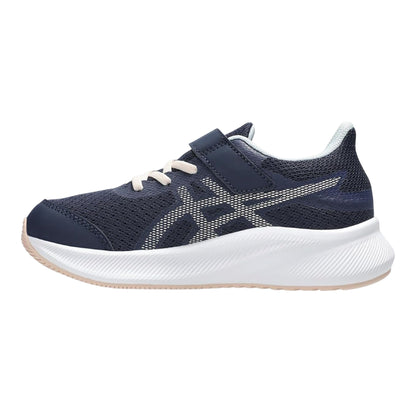 Midnight-Pink - Side - Asics Childrens-Kids Patriot Lace Up Trainers