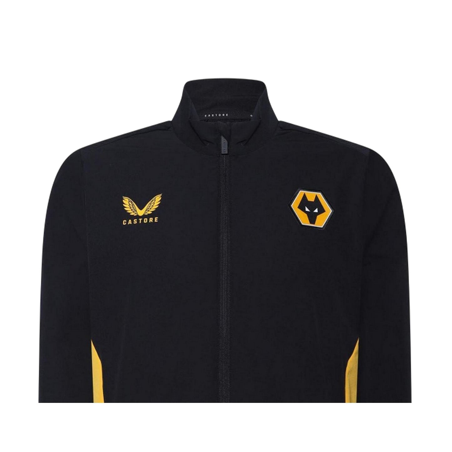 Caviar-Old Gold - Side - Castore Mens Wolverhampton Wanderers FC Anorak