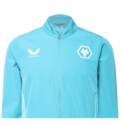 Pagoda Blue - Side - Castore Mens Wolverhampton Wanderers FC Anorak