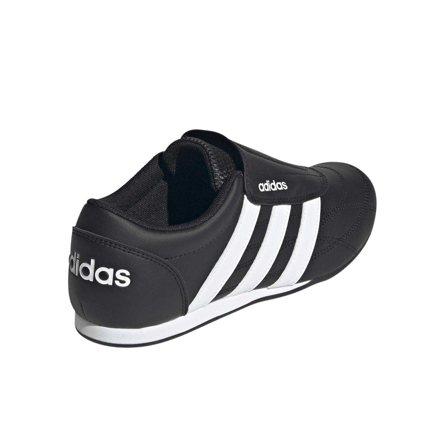 Black-White - Back - Adidas Womens-Ladies Tekwen Lace Up Casual Shoes