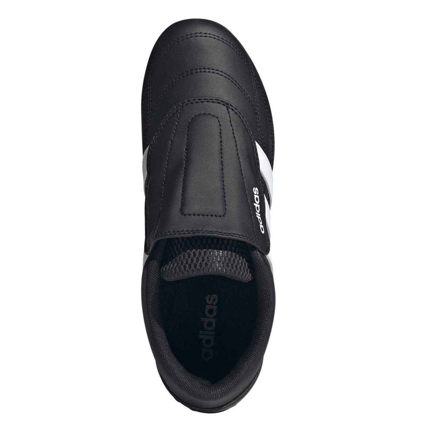 Black-White - Side - Adidas Womens-Ladies Tekwen Lace Up Casual Shoes