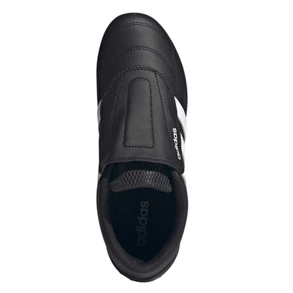 Black-White - Side - Adidas Womens-Ladies Tekwen Lace Up Casual Shoes