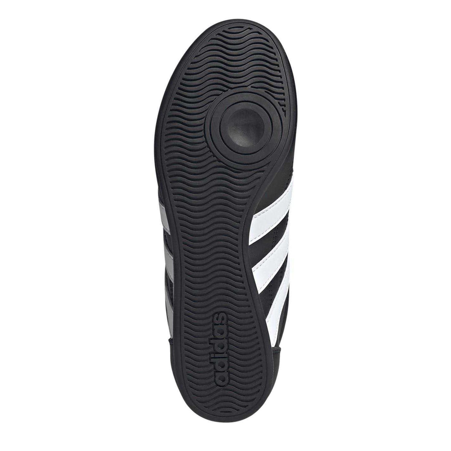 Black-White - Lifestyle - Adidas Womens-Ladies Tekwen Lace Up Casual Shoes
