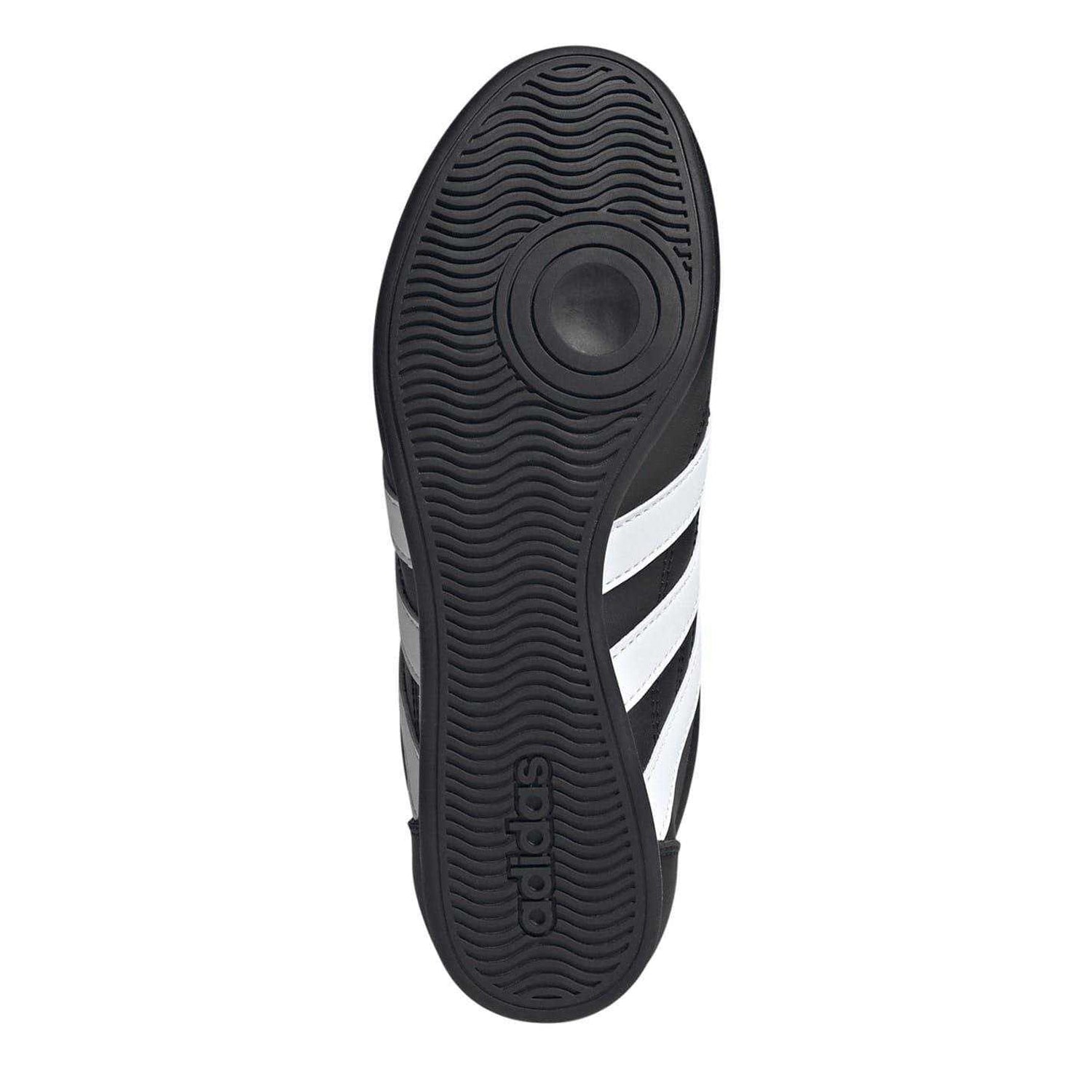 Black-White - Lifestyle - Adidas Womens-Ladies Tekwen Lace Up Casual Shoes