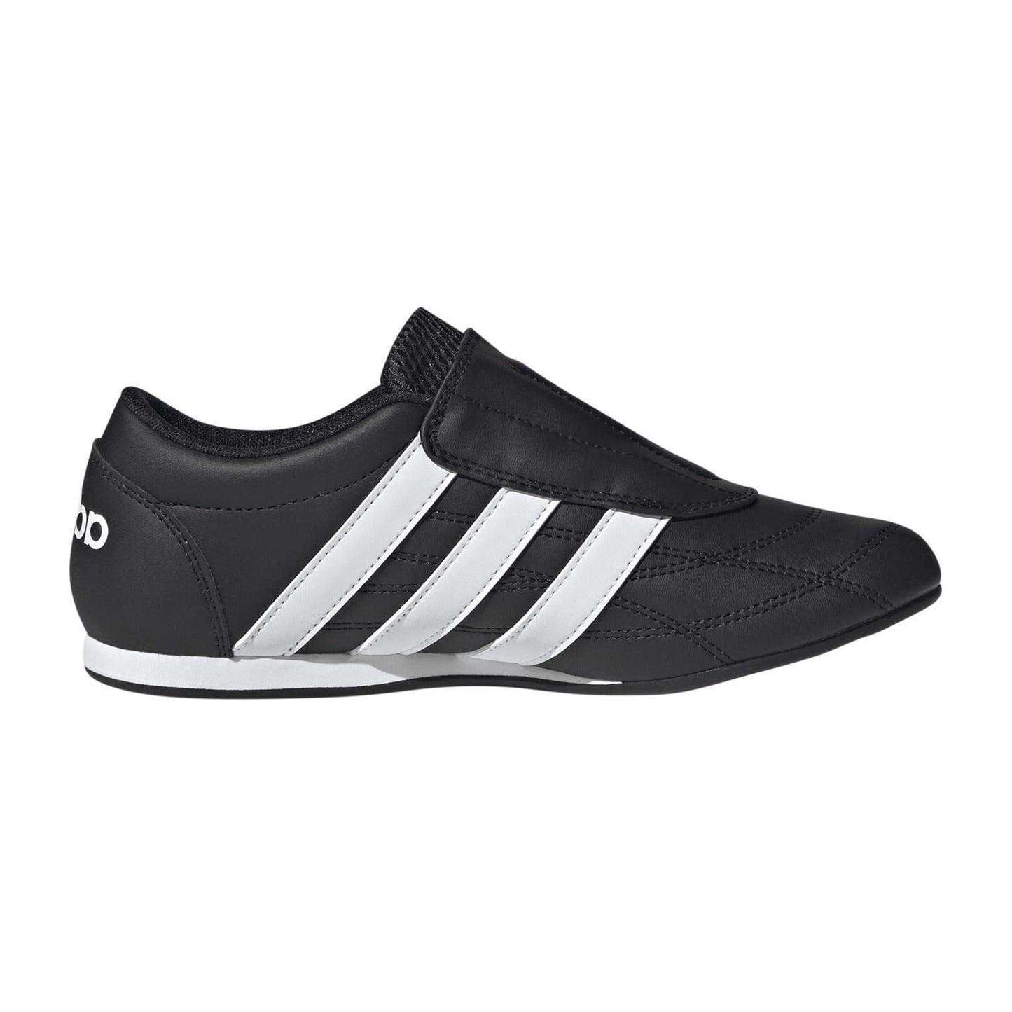 Black-White - Front - Adidas Womens-Ladies Tekwen Lace Up Casual Shoes