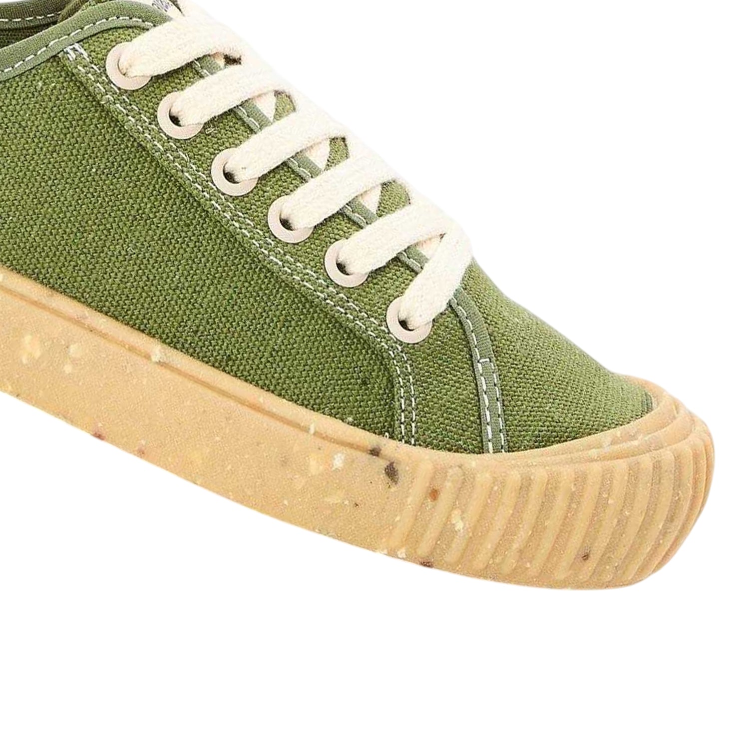 Olive Green - Side - Havaianas Womens-Ladies Logo Tennis Trainers
