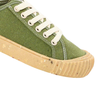 Olive Green - Side - Havaianas Womens-Ladies Logo Tennis Trainers