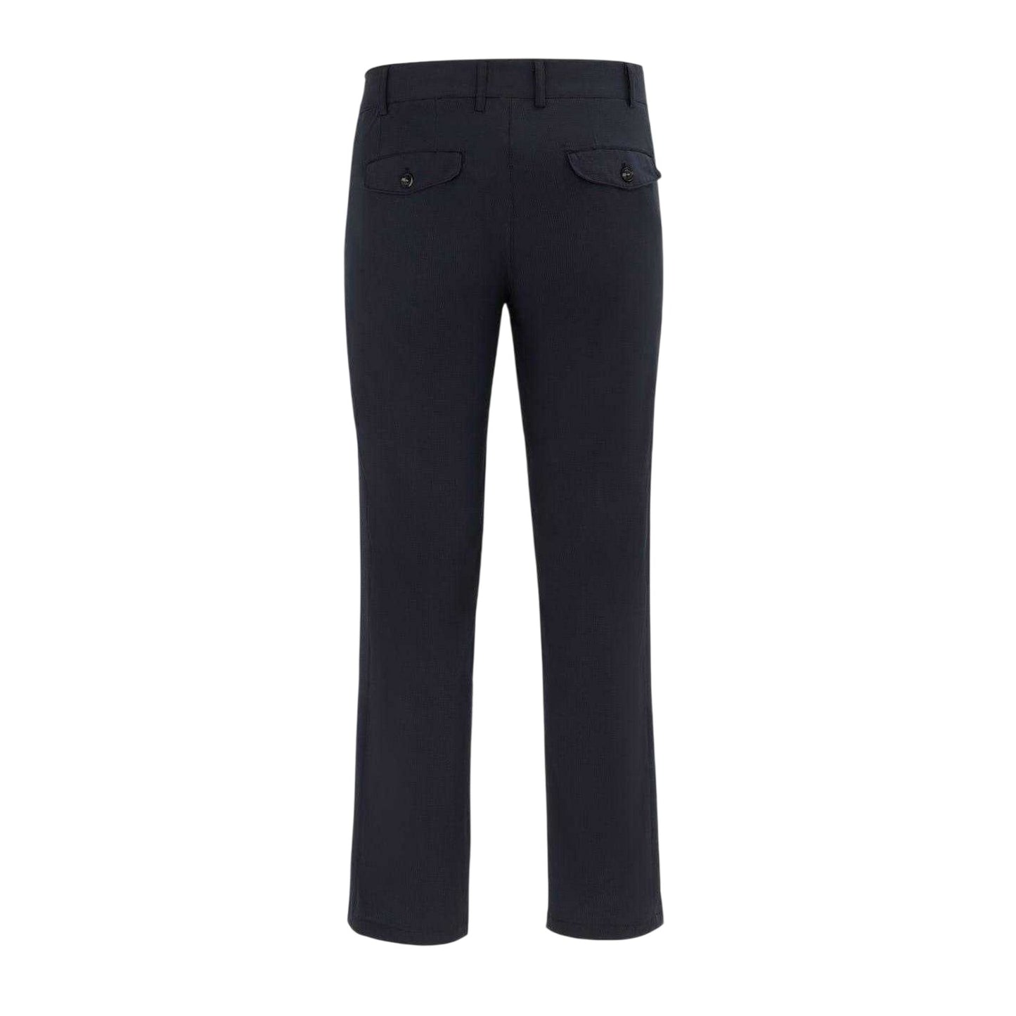 Navy - Back - Lonsdale Mens Woven Trousers