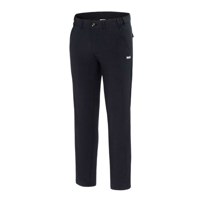 Navy - Side - Lonsdale Mens Woven Trousers
