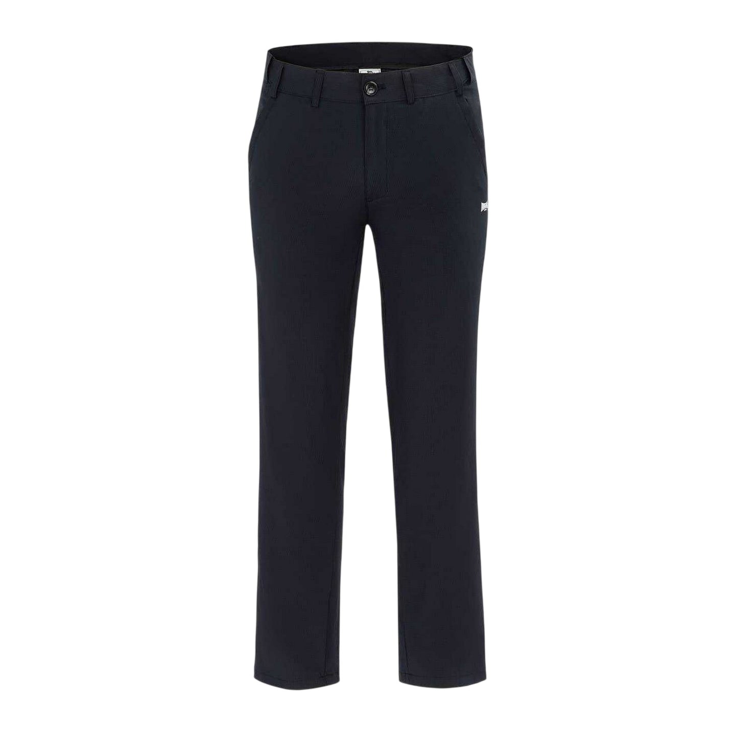 Navy - Front - Lonsdale Mens Woven Trousers