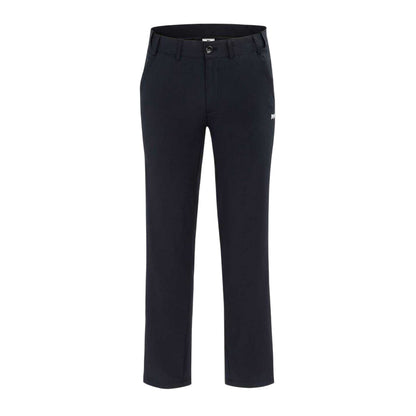 Navy - Front - Lonsdale Mens Woven Trousers