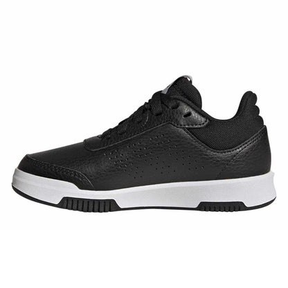 Black-White - Side - Adidas Childrens-Kids Tensaur Sport 2.0 Trainers