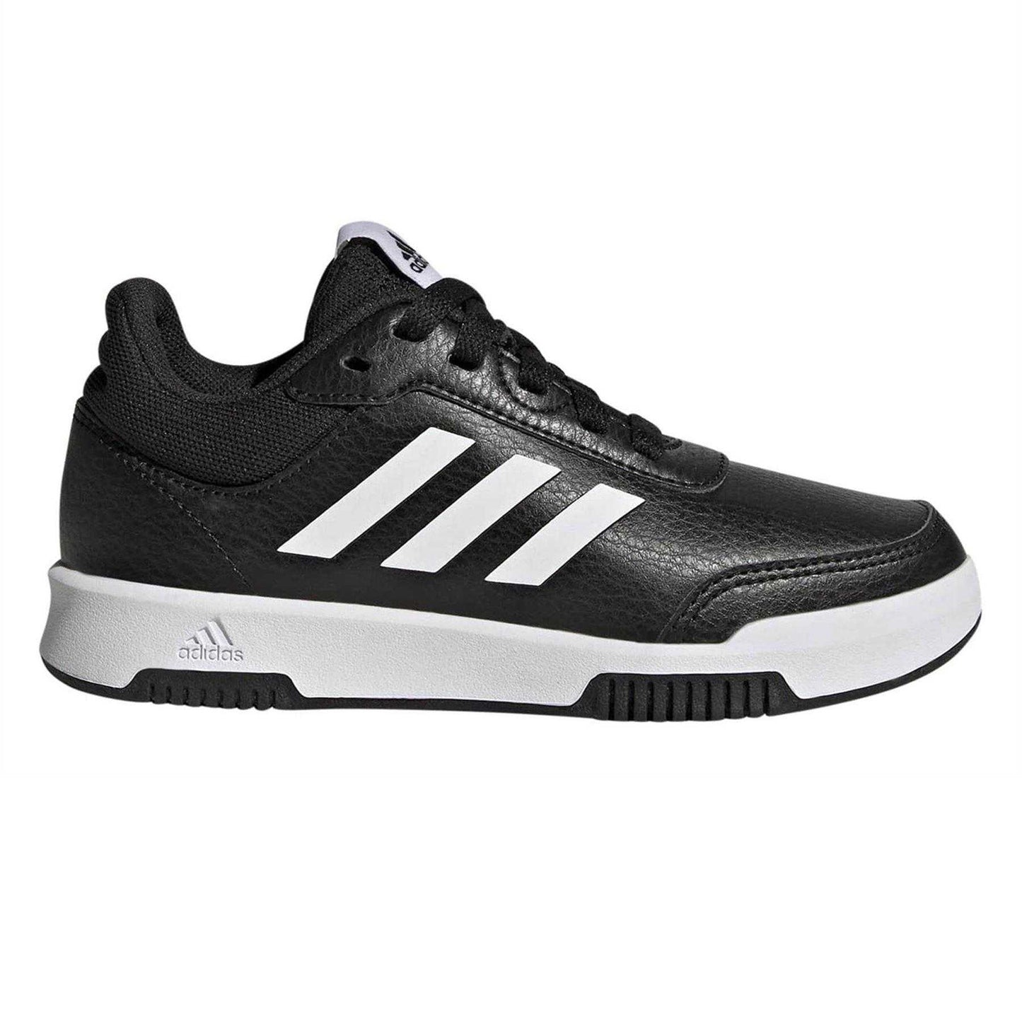 Black-White - Front - Adidas Childrens-Kids Tensaur Sport 2.0 Trainers