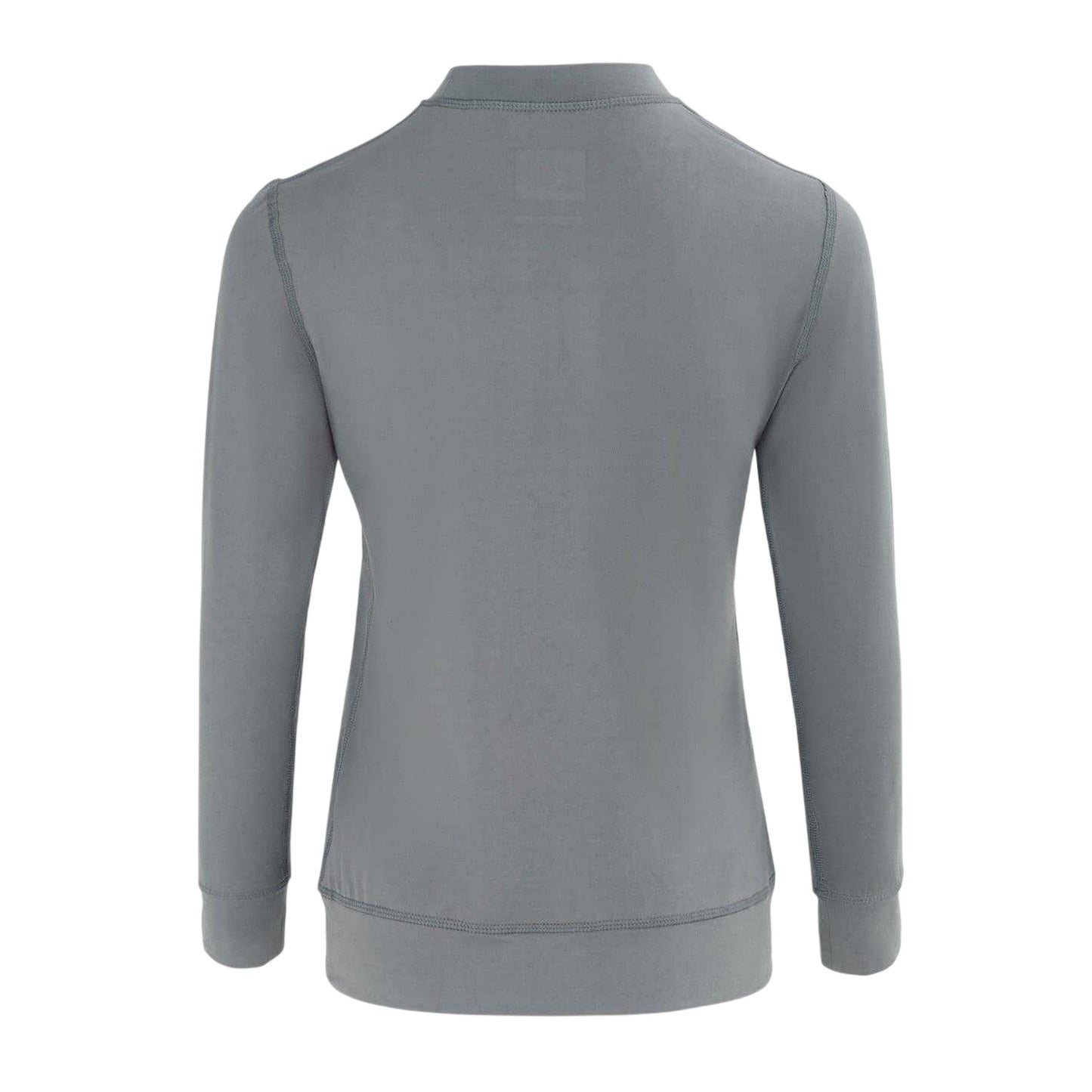 Grey - Back - Nevica Womens-Ladies Meribel Thermal Base Layer Top