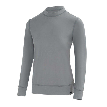 Grey - Side - Nevica Womens-Ladies Meribel Thermal Base Layer Top