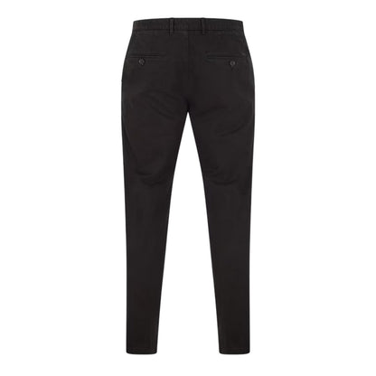 Black - Back - Boss Mens Crigan Regular Trousers