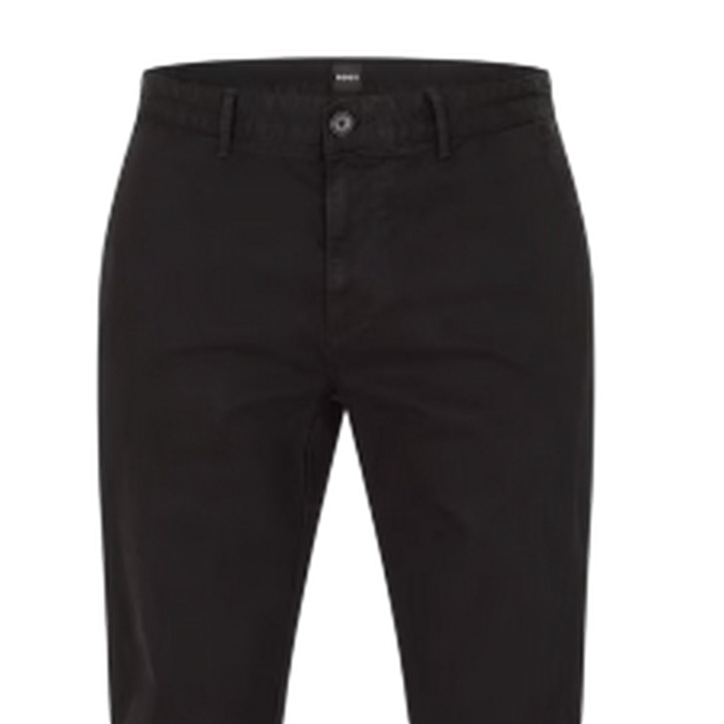 Black - Side - Boss Mens Crigan Regular Trousers