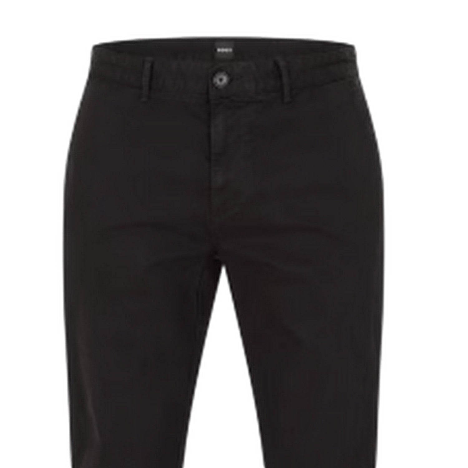 Black - Side - Boss Mens Crigan Regular Trousers