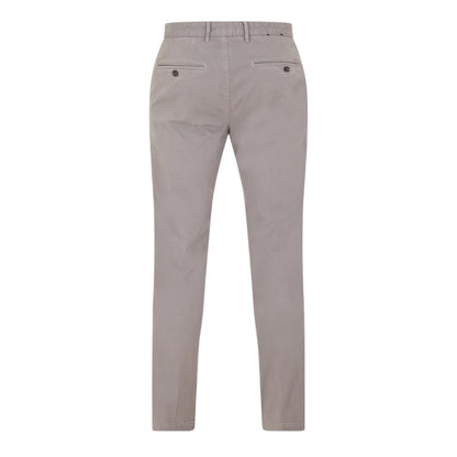 Dark Grey - Back - Boss Mens Crigan Regular Trousers