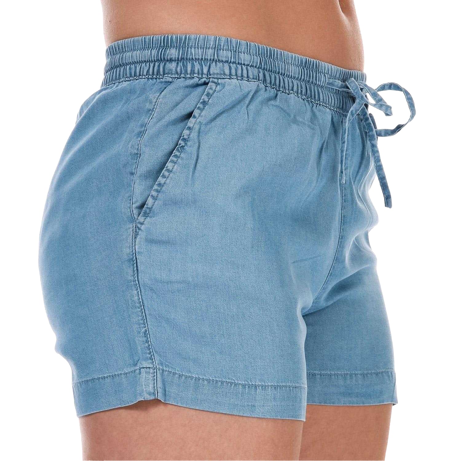 Denim - Side - Only Womens-Ladies Pema Life Shorts