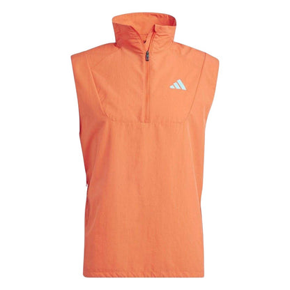Red - Front - Adidas Mens Adizero Sleeveless Running Waistcoat