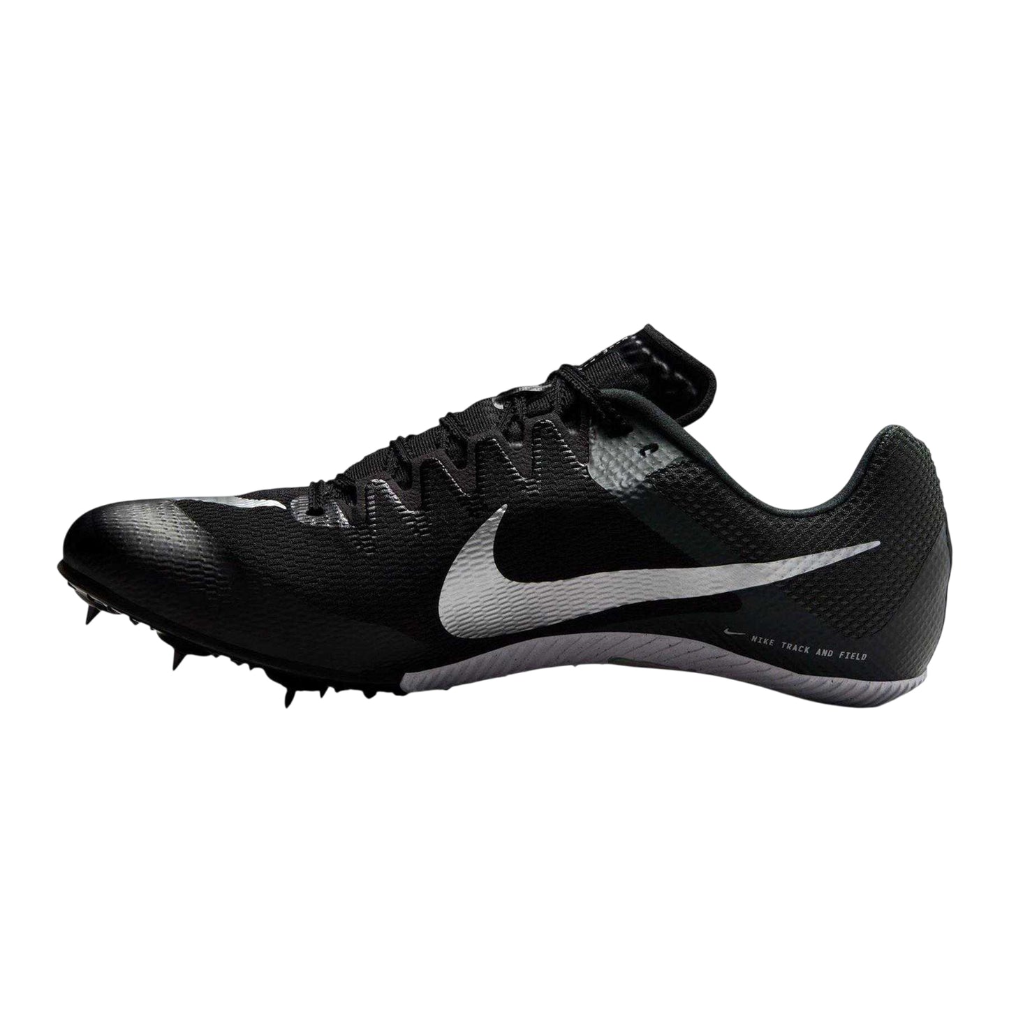 Black-Metallic - Side - Nike Mens Zoom Rival Sprint Running Trainers