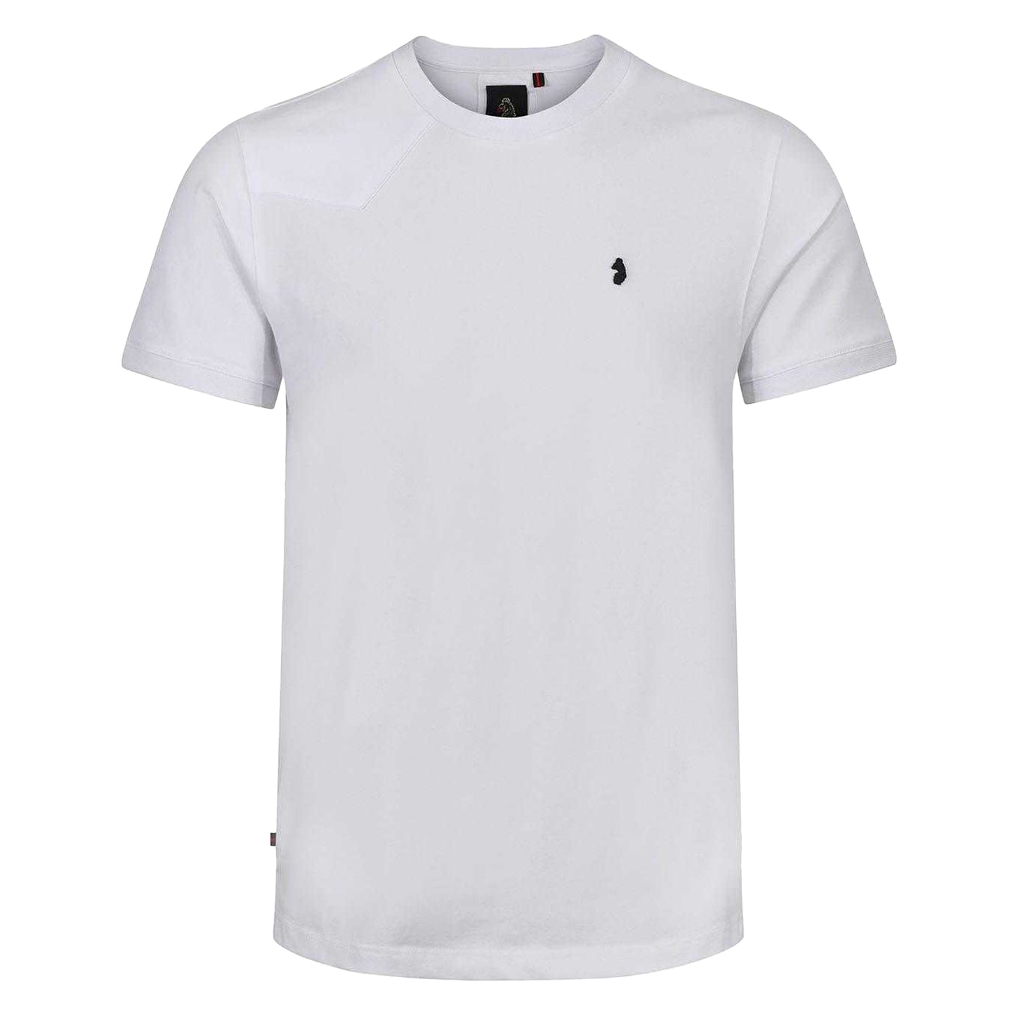 White - Front - Luke 1977 Mens Master Clarke Lion Rivet Crew Neck T-Shirt