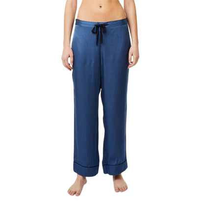 Ensign Blue - Side - CCDK Copenhagen Womens-Ladies Janet Pyjama Bottoms