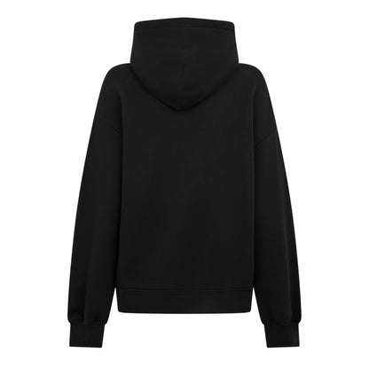 Black - Back - Couture Club Womens-Ladies Oversized Hoodie