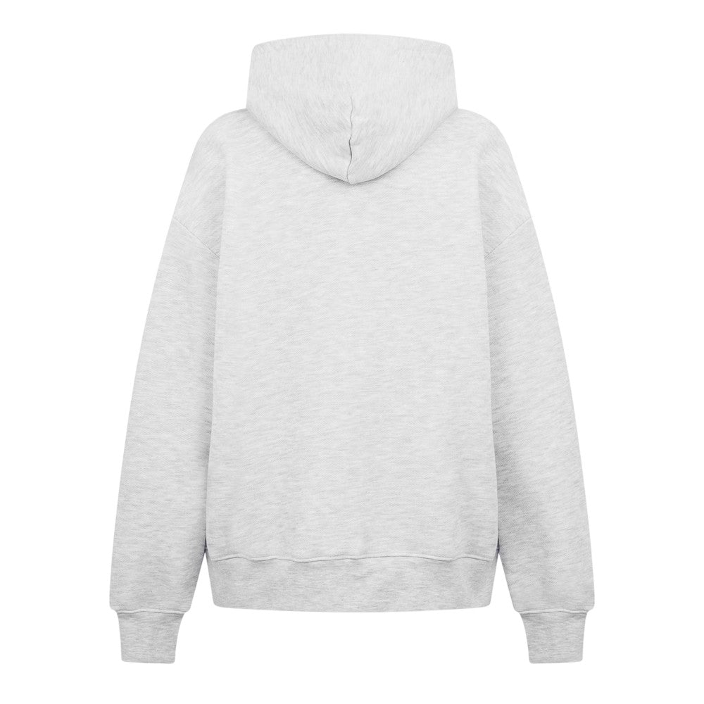 Grey - Back - Couture Club Womens-Ladies Oversized Hoodie