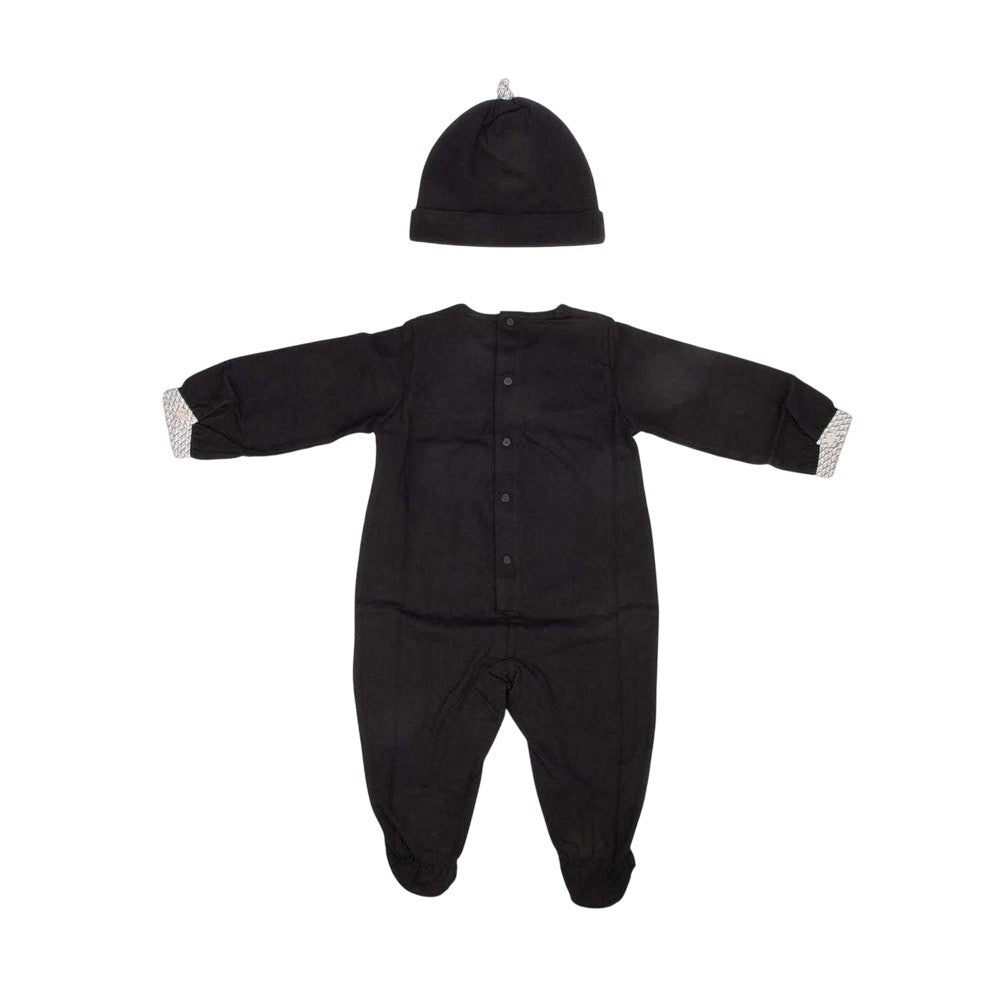 Blue - Back - Emporio Armani Baby Cotton Long-Sleeved Gift Set
