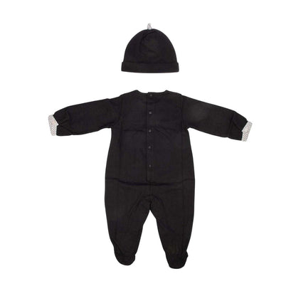 Blue - Back - Emporio Armani Baby Cotton Long-Sleeved Gift Set