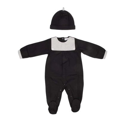 Blue - Front - Emporio Armani Baby Cotton Long-Sleeved Gift Set