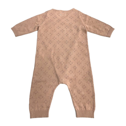 Pink Salt - Back - Jack Wills Baby Cotton Breathable Romper