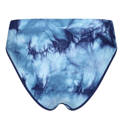 Navy Blue - Back - Lee Womens-Ladies Ivella Tie Dye Briefs (Pack of 2)