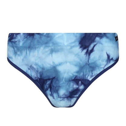 Navy Blue - Side - Lee Womens-Ladies Ivella Tie Dye Briefs (Pack of 2)