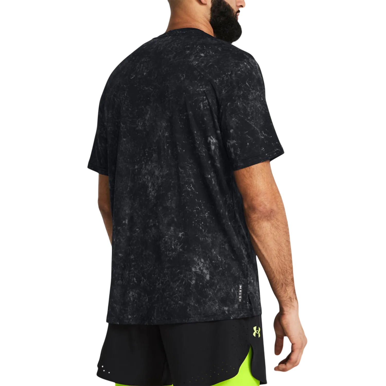 Black - Back - Under Armour Mens Vanish Energy Printed T-Shirt