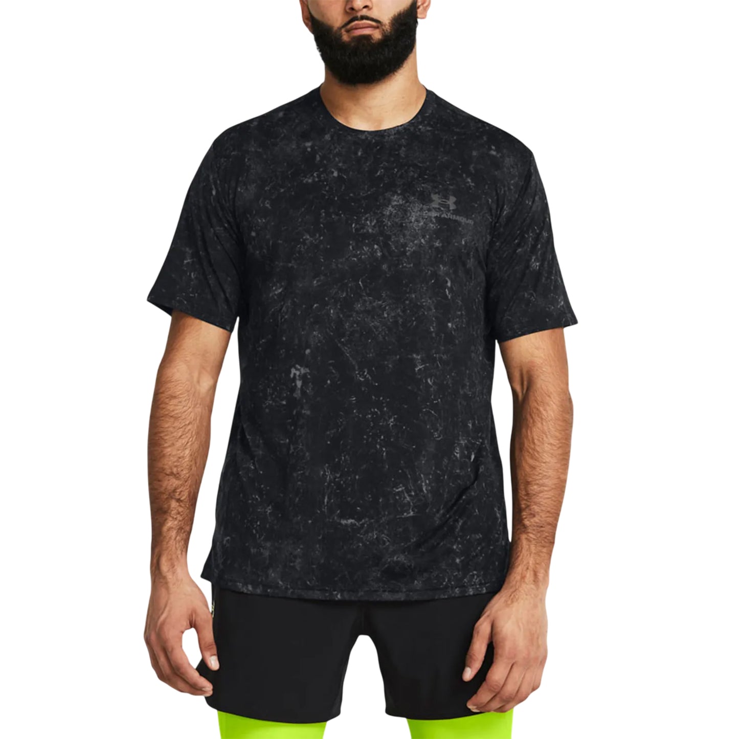 Black - Front - Under Armour Mens Vanish Energy Printed T-Shirt