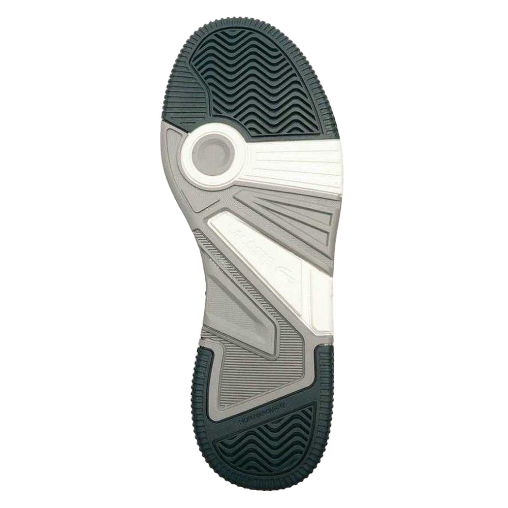 White - Lifestyle - Lacoste Mens Lineshot Leather Non Marking Trainers