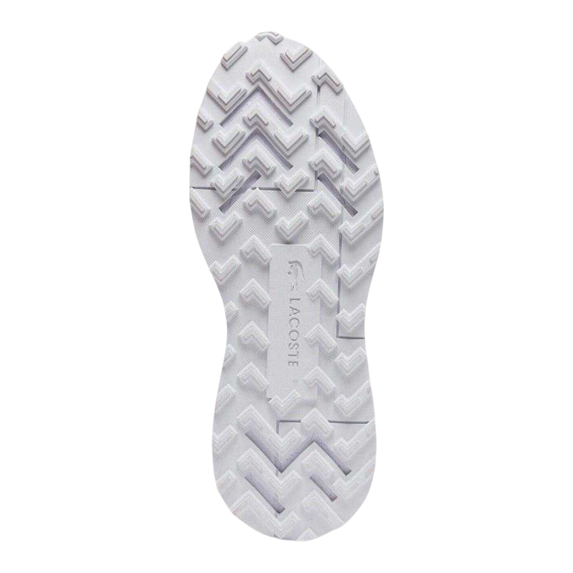 White - Side - Lacoste Mens Elite Actevo Suede Trainers