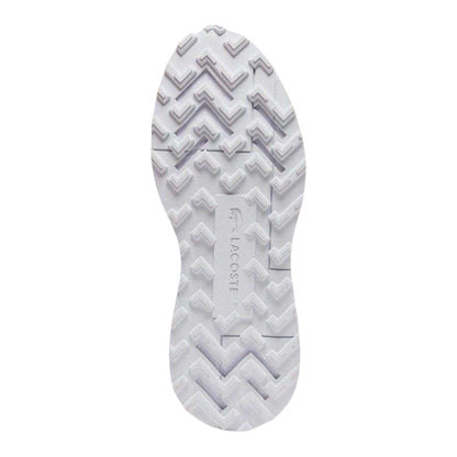 White - Side - Lacoste Mens Elite Actevo Suede Trainers