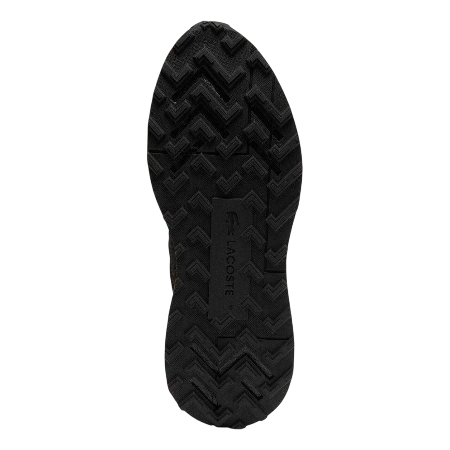 Black - Side - Lacoste Mens Elite Actevo Suede Trainers