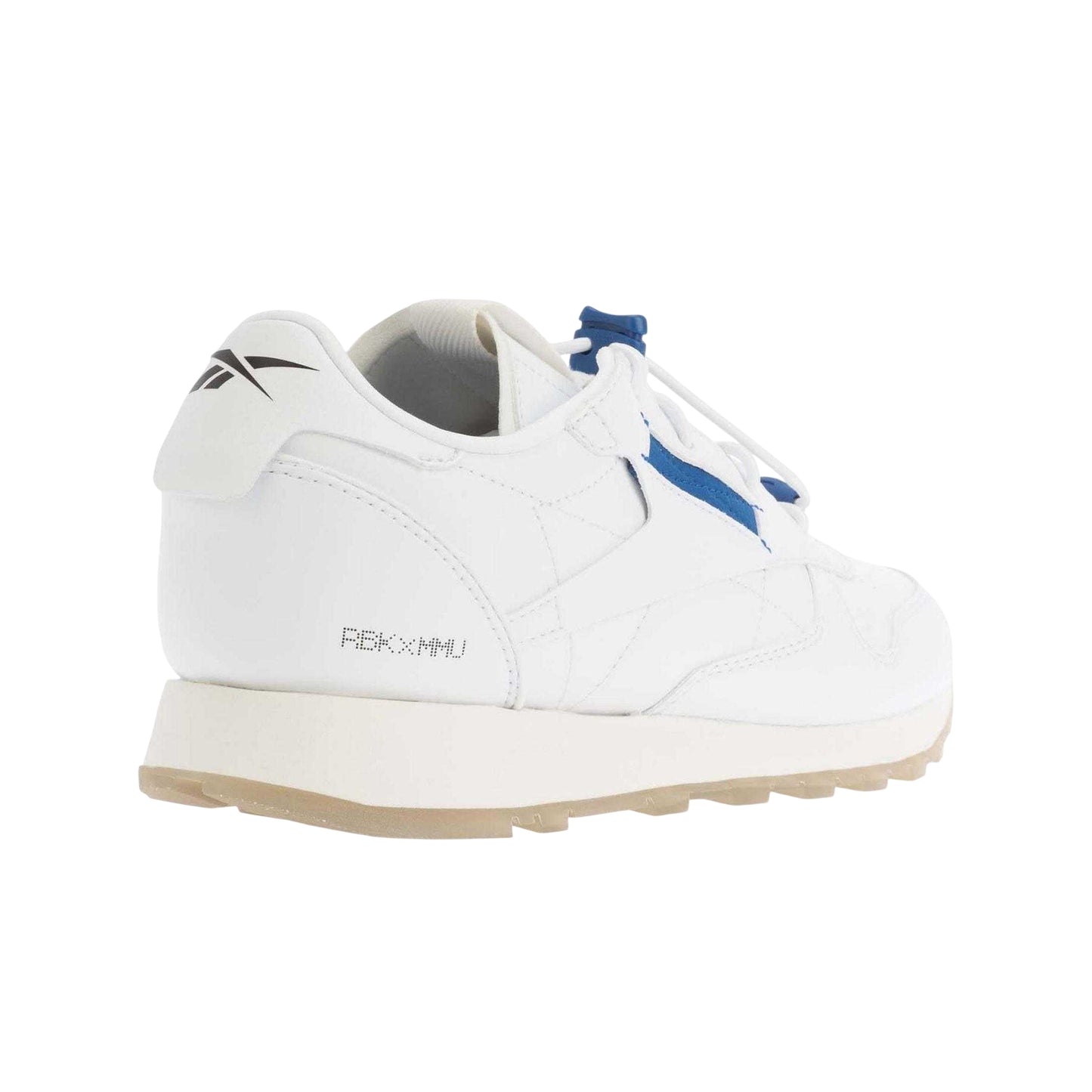 White-Blue - Back - Reebok Womens-Ladies Classic Milk Makeup Vegan Shoes
